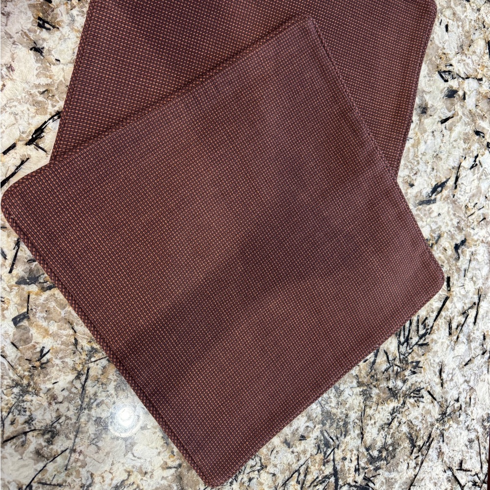 Set of 2 Crate and Barrel pillow covers
